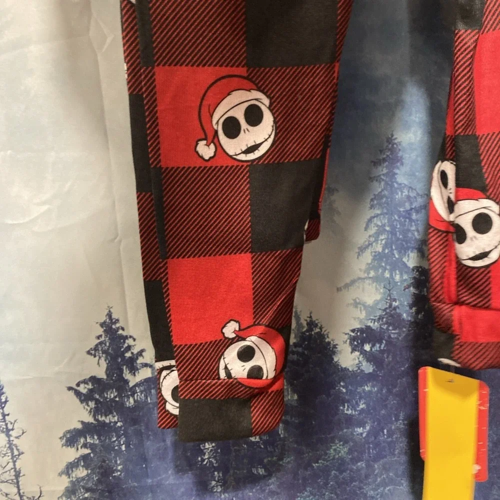 Nightmare Before Christmas  Long Sleeve Pajamas Top & pants  2pc‎ Set Size 6 NEW